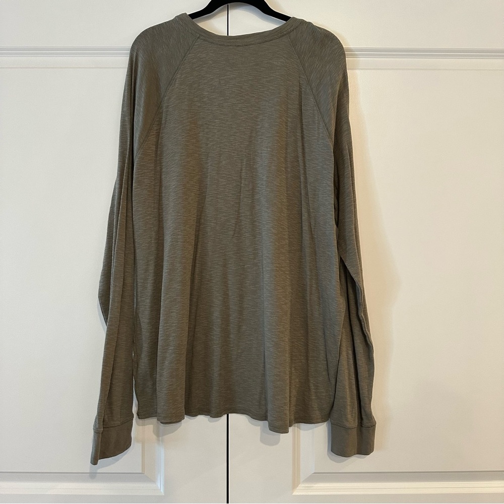 Mossimo Supply Co. | Men's Long Sleeve Henley Shirt | XXL - Picture 3 of 4